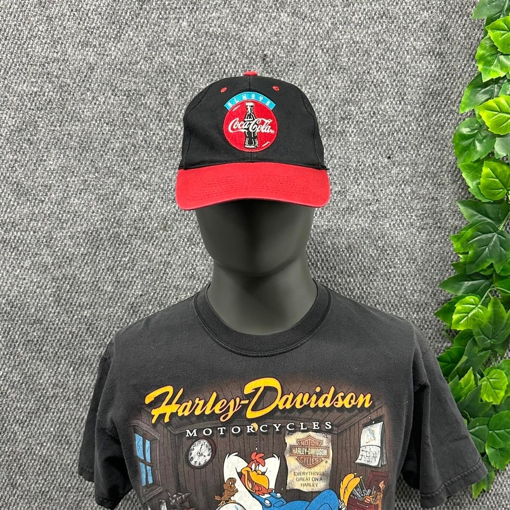 Vintage Always Coca-Cola Black Red Snapback Hat